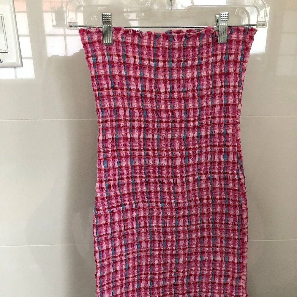 Opening Ceremony strapless dress